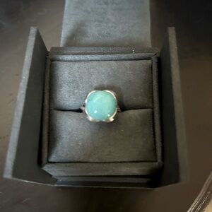 Beautiful David Yurman size 6 Turquoise. New ring never worn.
